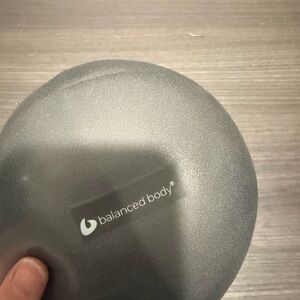 Balanced Body Gray Fitness Pilates ball